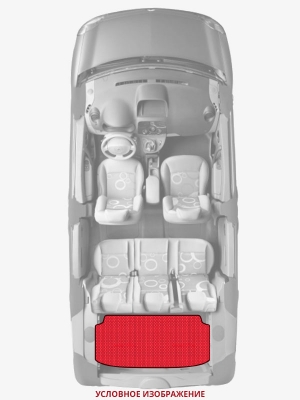 ЭВА коврики «Queen Lux» багажник для FIAT Fullback